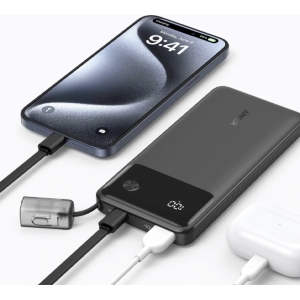 پاوربانک انکر 22.5 وات مدل A1257H11 ظرفیت  10000 میلی آمپر ساعت