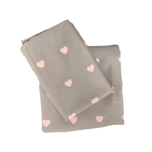 ملحفه کشدار دونفره ترک عرض 180 طرح ولنتاین کد Sh05092