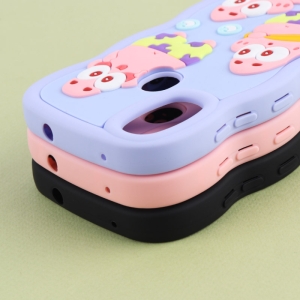 کاور موج دار عروسک برجسته مناسب برای گوشی موبایل سامسونگ مدل Samsung Galaxy A11