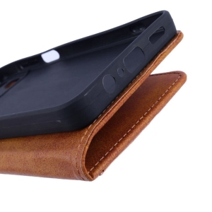 کیف چرمی مگنتی محافظ لنزدار مناسب برای گوشی موبایل سامسونگ A07