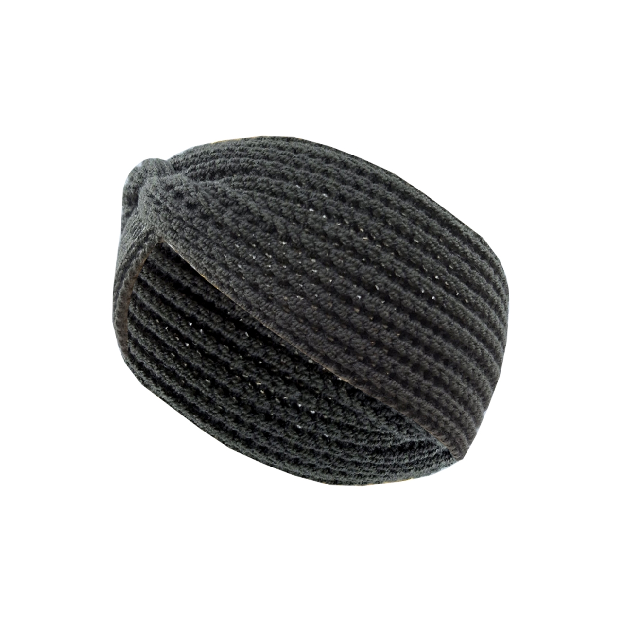 هدبند بافتنی زنانه مدل گره ای