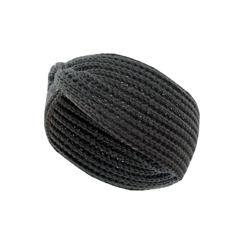 هدبند بافتنی زنانه مدل گره ای