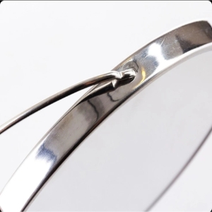 آینه رومیزی دو طرفه میرور قطر ۱۴ سانتی‌متر