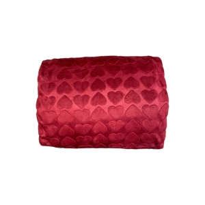 پتو مسافرتی دونفره طرح قلبی فایپکو 200*230 سانتی‌متر