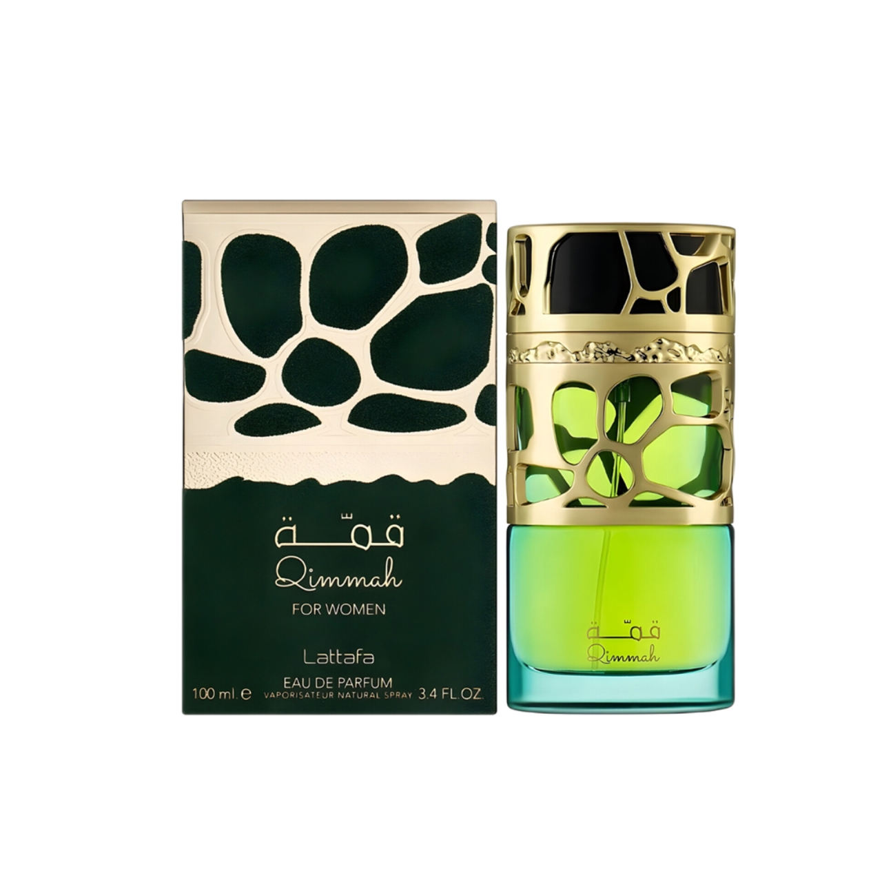 ادکلن زنانه لطافه مدل قمه فور وومن حجم ۱۰۰ میل