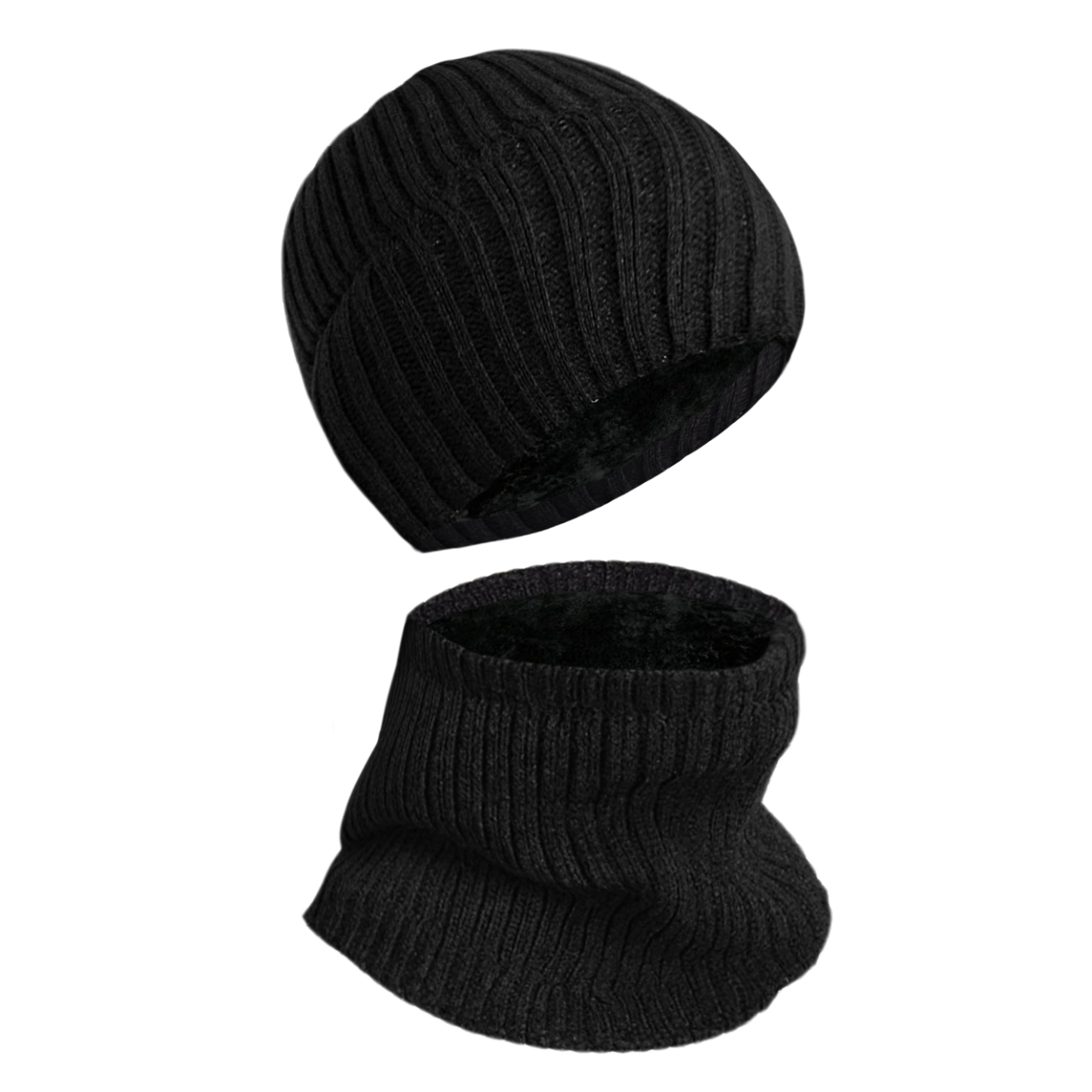 ست کلاه و شال گردن مدل بافت توخز