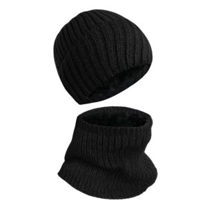 ست کلاه و شال گردن مدل بافت توخز