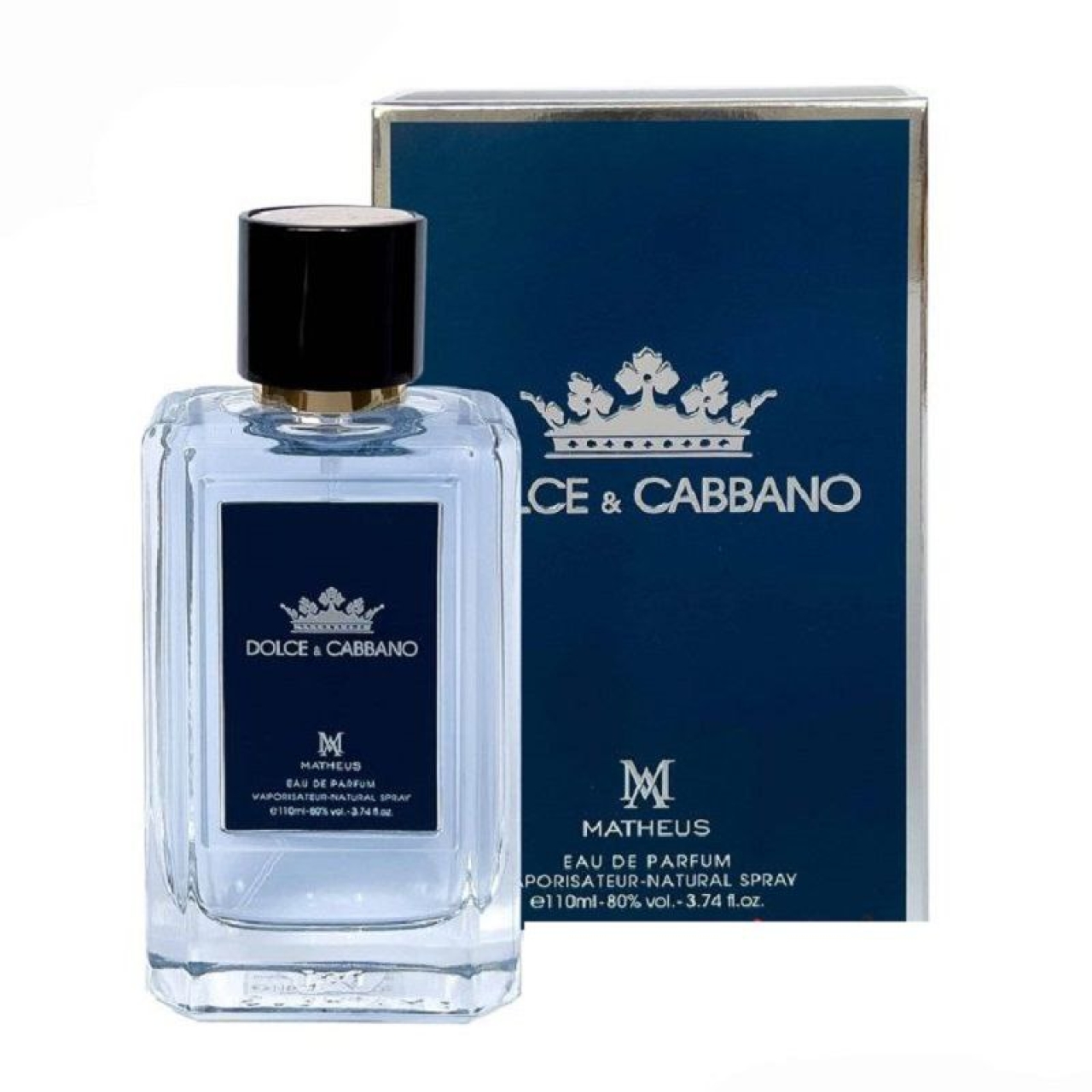 ادکلن مردانه متئوس مدل DOLCE & CABBANO حجم 110mL