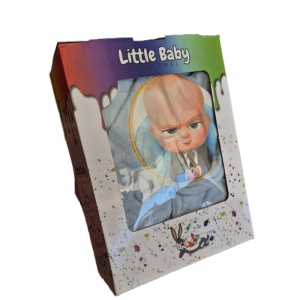 حوله تن پوش کودک مدل Little baby سایز 110