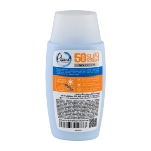 کرم ضد آفتاب بی رنگ پیکسل SPF50 پوست چرب و جوش دار و مختلط حجم 50میل