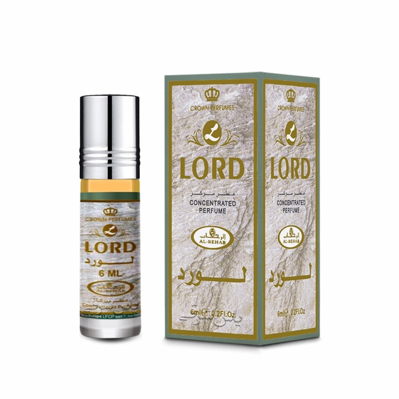 ادکلن مردانه الرحاب مدل لورد حجم ۶ میل