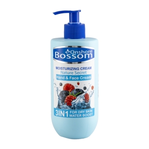 کرم آبرسان بوسوم مدل blueberry حجم 500 میلی لیتر