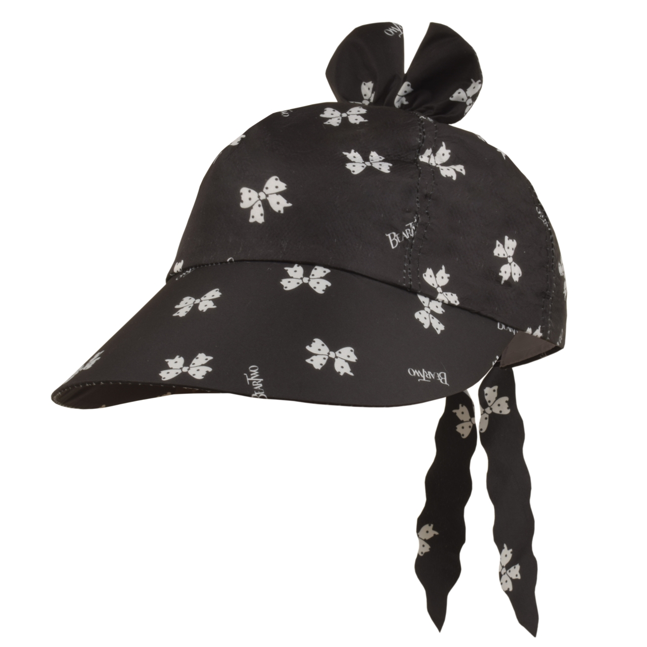 کلاه کپ دخترانه مدل پاپیونی کد 3220