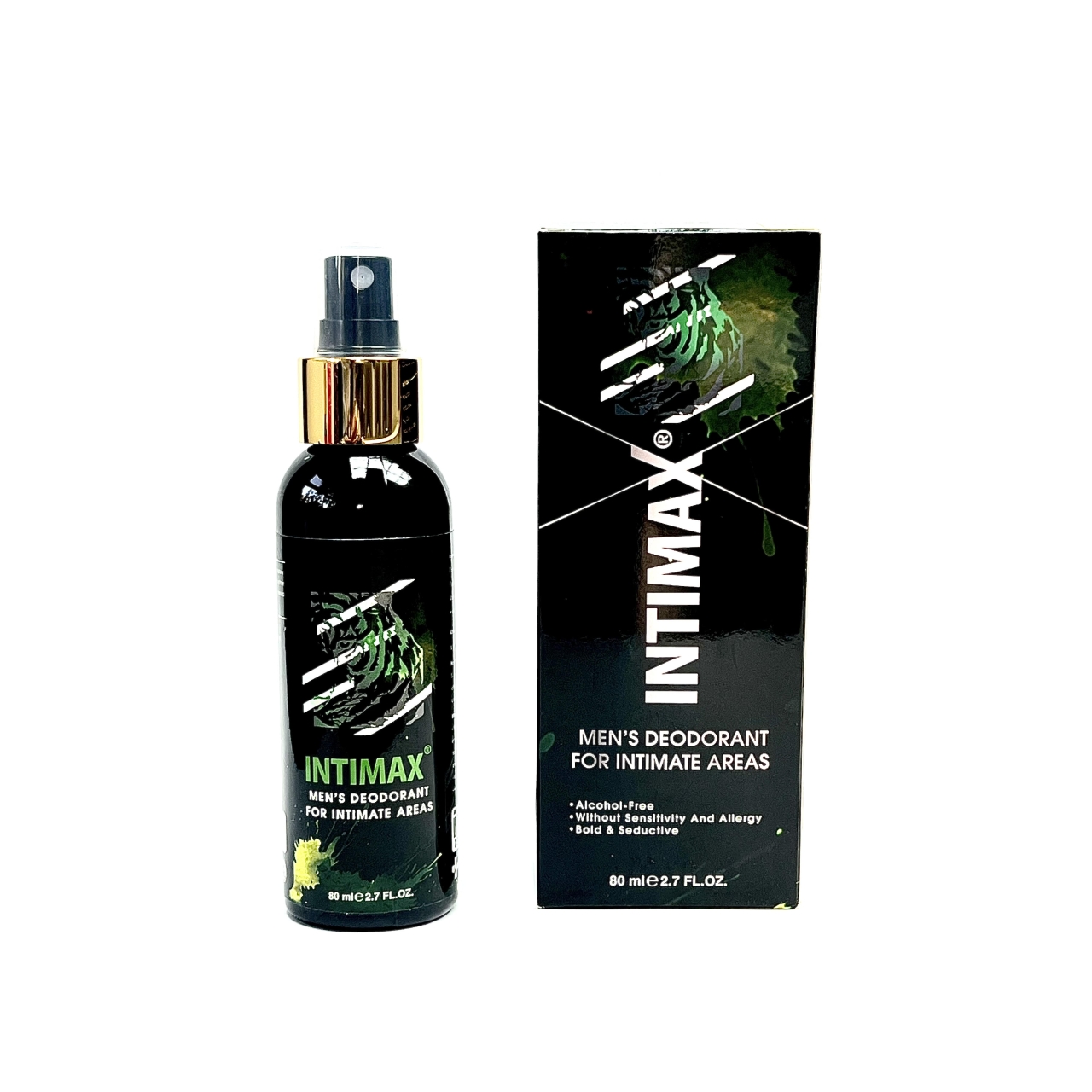 اسپری دئودورانت اینتیمکس سبز رایحه ایونتوس حجم 80 میل