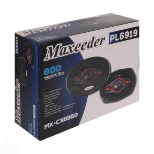 اسپیکر خودرو مکسیدر pl-6919 به همراه پخش خودرو مکسیدر مدل ls-8862