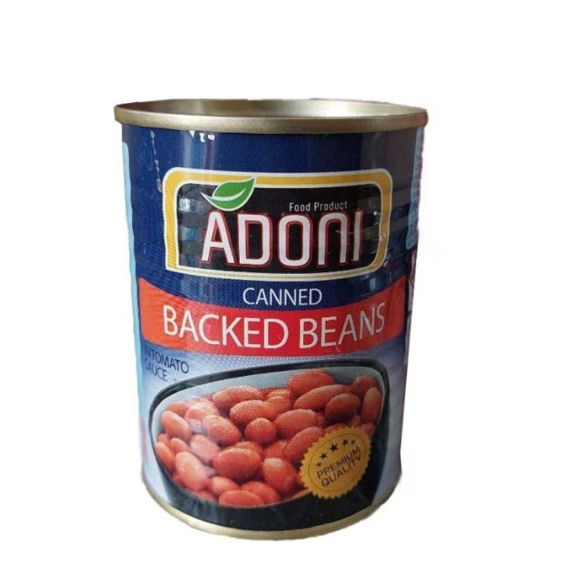 کنسرو لوبیا چیتی آدونی حجم ۳۵۰ گرم