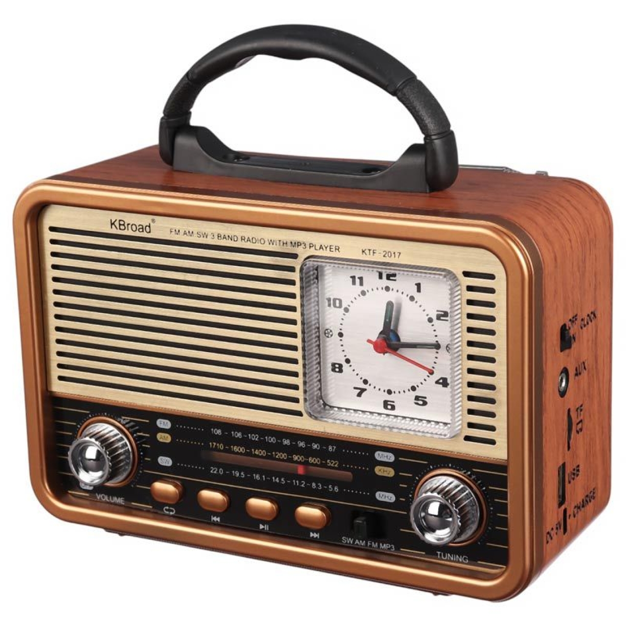 رادیو اسپیکر بلوتوثی کی برود مدل KTF-2017 