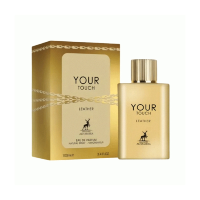 ادکلن مردانه الحمبرا مدل یور تاچ لدر حجم ۱۰۰ میل