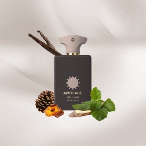 ادوپرفیوم مردانه زنانه هارد باکس آمواج مدل اوپوس سیزده سیلور عود حجم 100 میلی لیتر