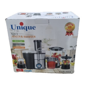 آبمیوه گیری چهار کاره یونیک مدل 3114