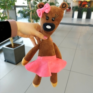 عروسک مدل تدی دختر مستربین