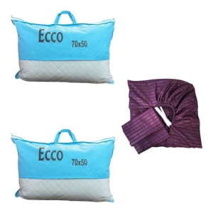 پکیج ملحفه هتلی دونفره 5 تکه Cheshik  با روبالشی و بالش  مدل کشدار سایز 160*200