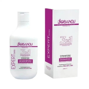 شامپو فاقد سولفات مناسب موهای رنگ شده جوبانو حجم 400 میلی لیتر