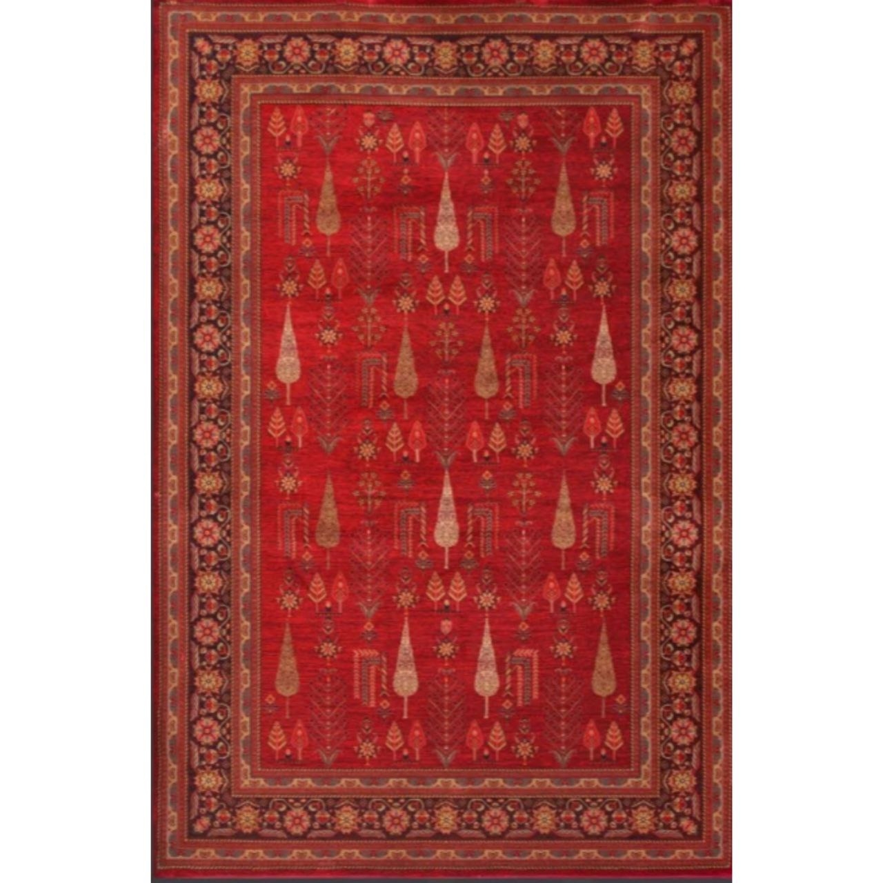 فرش ماشینی 81205 یاقوت آراکو