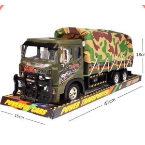 ماشین اسباب بازی مدل کامیون ارتشی وکیوم