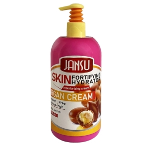 کرم مرطوب کننده دست جانسو مدل روغن آرگان مناسب برای انواع پوست حجم 500 میلی لیتر