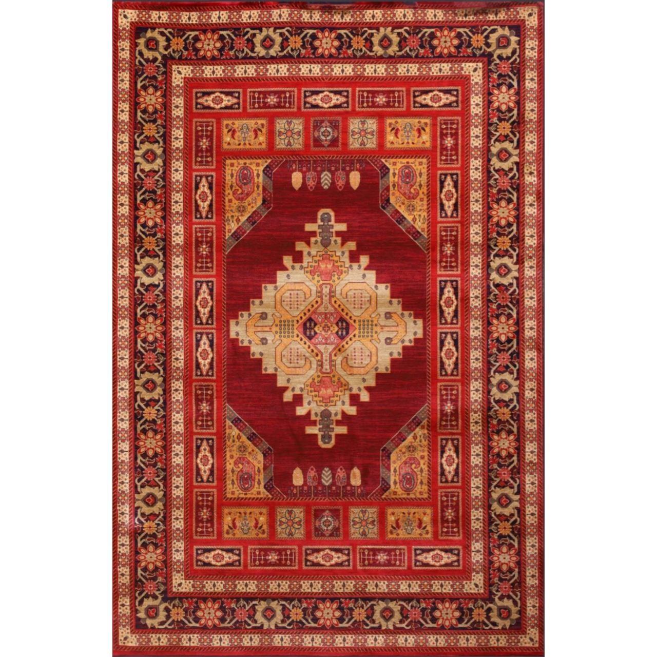 فرش ماشینی 81610 یاقوت آراکو