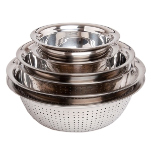 سرویس آبکش یونیک لایف مدل استیل سنیگن مجموعه 6 عددی