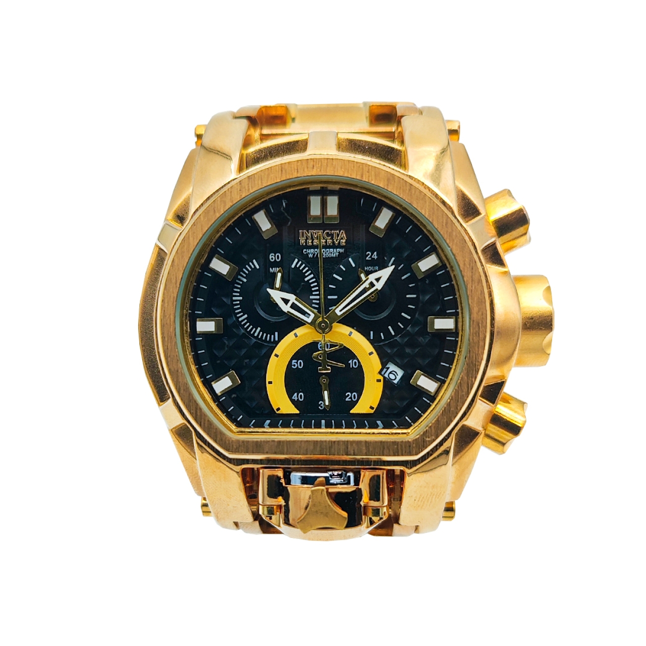 ساعت مچی مردانه اینویکتا مدل ZEUS Gold 020