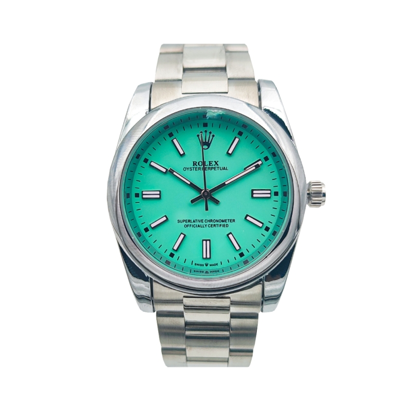 ساعت مچی عقربه ای مردانه رولکس مدل پرپچوال Blue e1