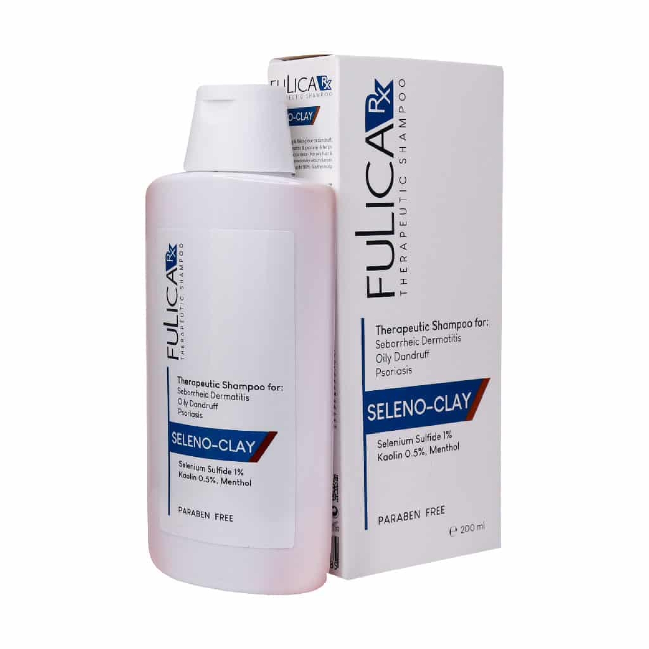 شامپو سلنیوم سولفید و خاک رس فولیکا آر ایکس حجم ۲۰۰میلی لیتر