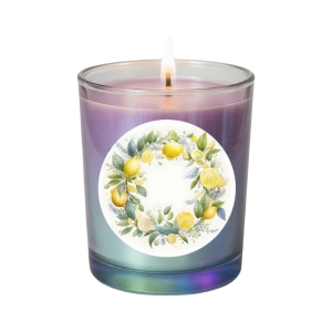 شمع معطر لیوانی رایحه لیمو