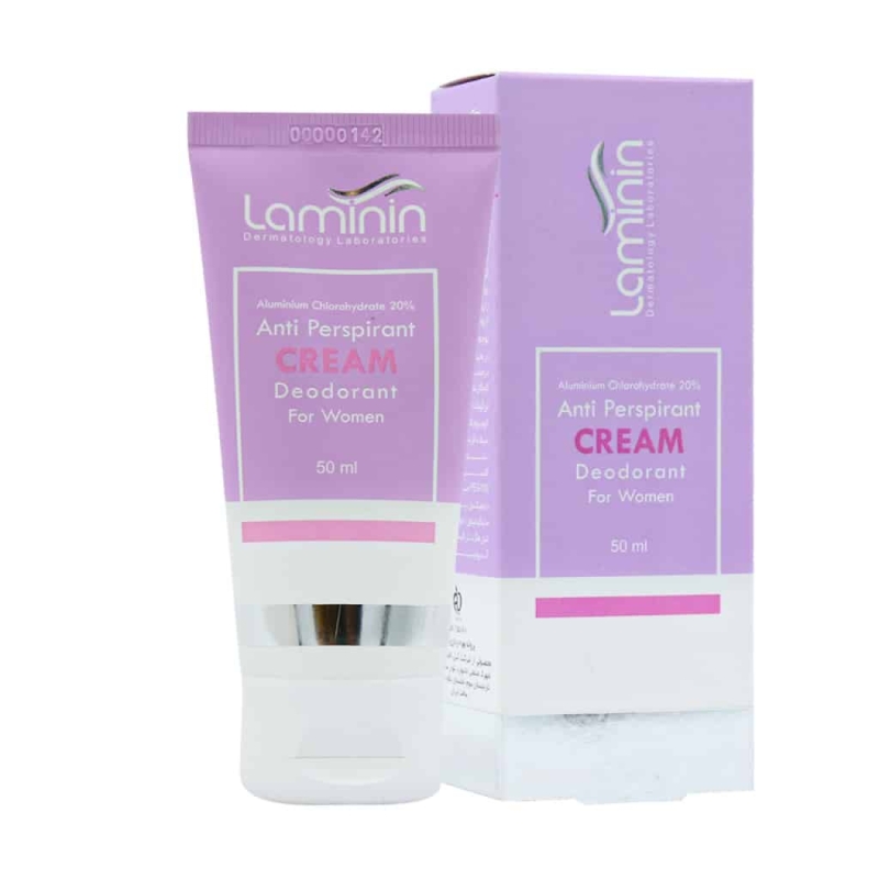 کرم ضد تعریق زنانه لامینین مدل Deo-01 حجم 50 میل
