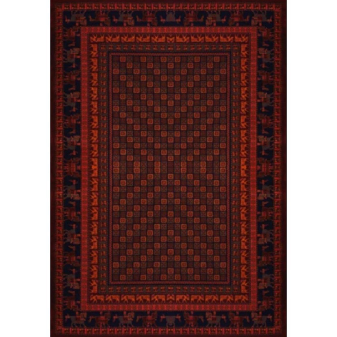 فرش ماشینی 81112 یاقوت آراکو