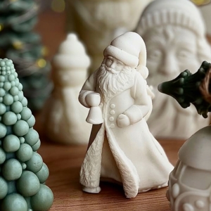 شمع کریسمس مدل بابانوئل