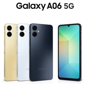 گوشی موبایل سامسونگ مدل Galaxy A06 5G دو سیم کارت ظرفیت 128 گیگابایت و رم 6 گیگابایت به همراه شارژر 25 وات سامسونگ