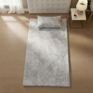 ست کاور تشک مهمان و روبالشی مدل پتینه سایز ۱۹۵*۹۵ سانتی متر