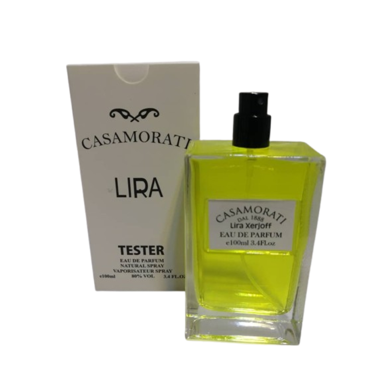 تستر جعبه سفید زنانه کازاموراتی مدل لیرا حجم 100 میلی لیتر