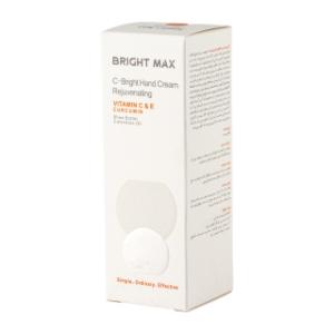 کرم دست و ناخن برایت مکس حاوی ویتامین ث حجم 50 میل