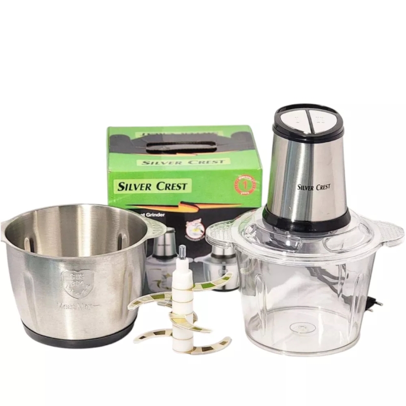 خرد کن و غذاساز 2 کاسه سیلورکرست مدل SV-6166
