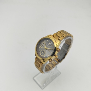 ساعت مچی عقربه ای زنانه الگانس مدل Gold-silv2