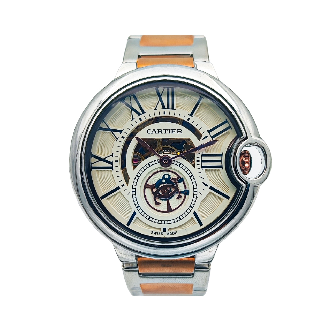 ساعت مچی اتوماتیک کارتیر مردانه مدل Cartier-rosegold