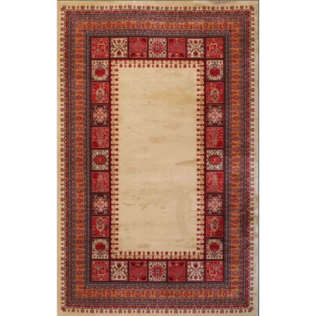 فرش ماشینی 81501 یاقوت آراکو