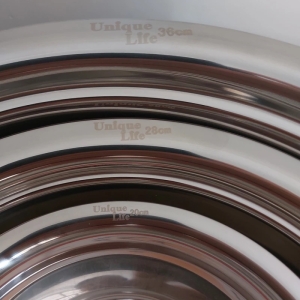 سرویس آبکش یونیک لایف مدل استیل سنیگن مجموعه 6 عددی