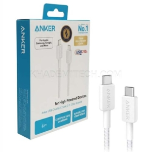 کابل شارژ انکر مدل A81D6 طول ۱.۸ متر توان ۲۴۰ وات