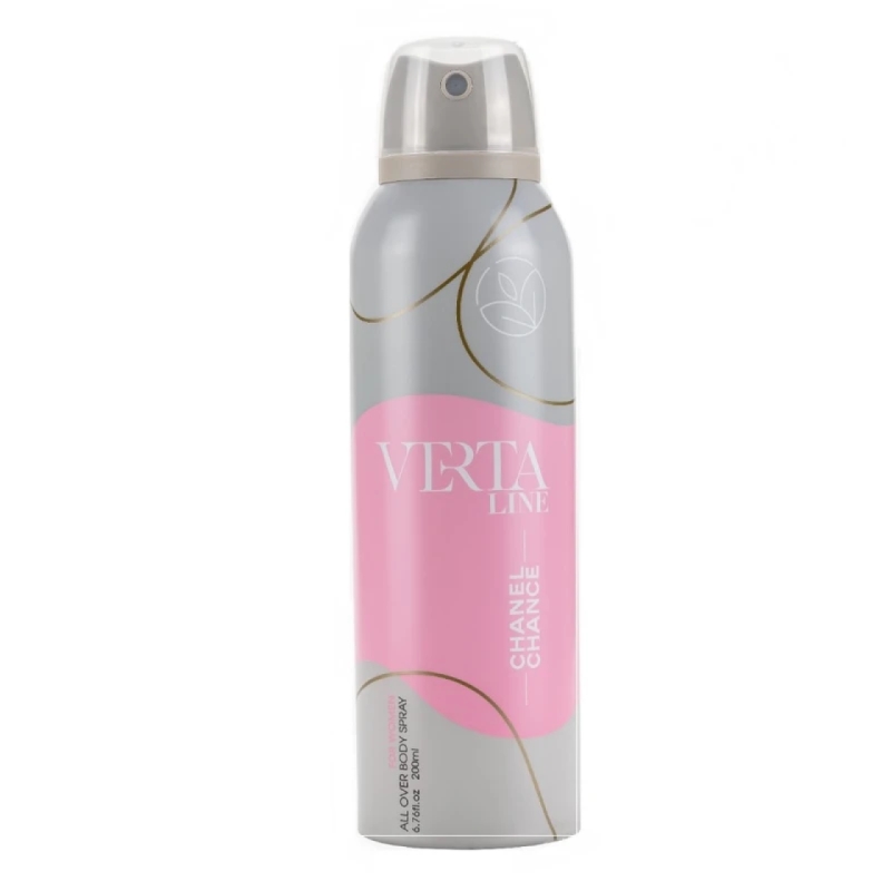 اسپری خوشبو کننده بدن زنانه ورتا لاین مدل CHANCE CHANEL حجم 200 میلی لیتر